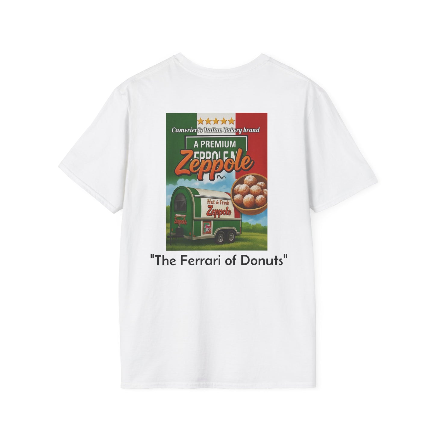 Zeppole Food Truck T-Shirt Printify