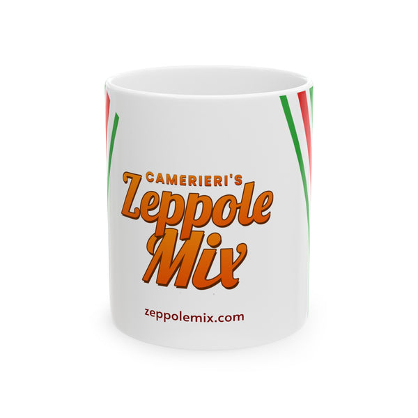 Camerieri's Zeppole Mix Coffee Mug, (11oz)