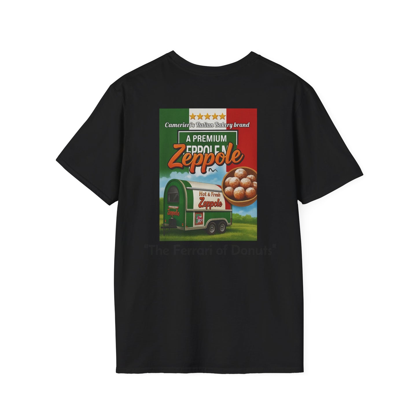 Zeppole Food Truck T-Shirt Printify