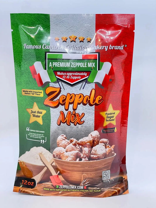 2 Case of 12 Camerieri's Zeppole Mix Camerieri's Zeppole Mix