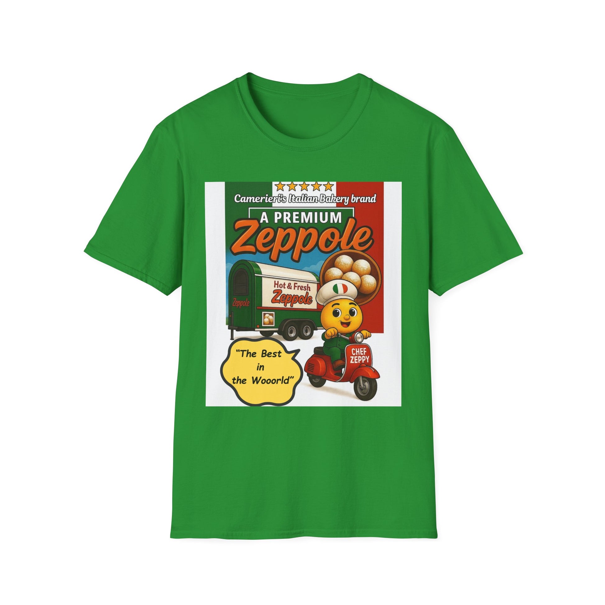 Zeppole Food Truck T-Shirt Printify