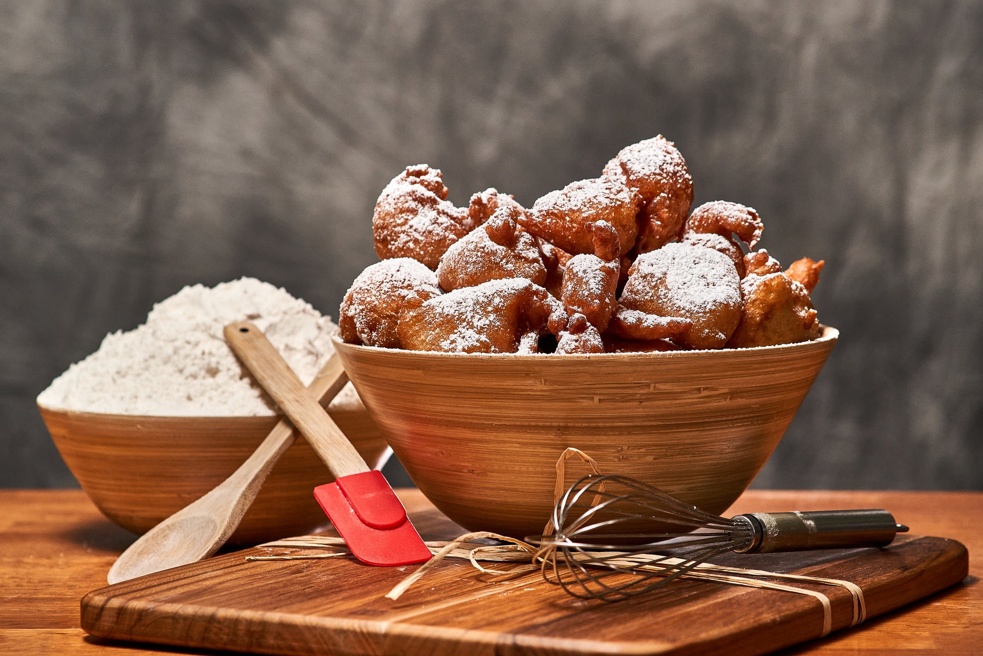 Load video: Family Zeppole Mix Party