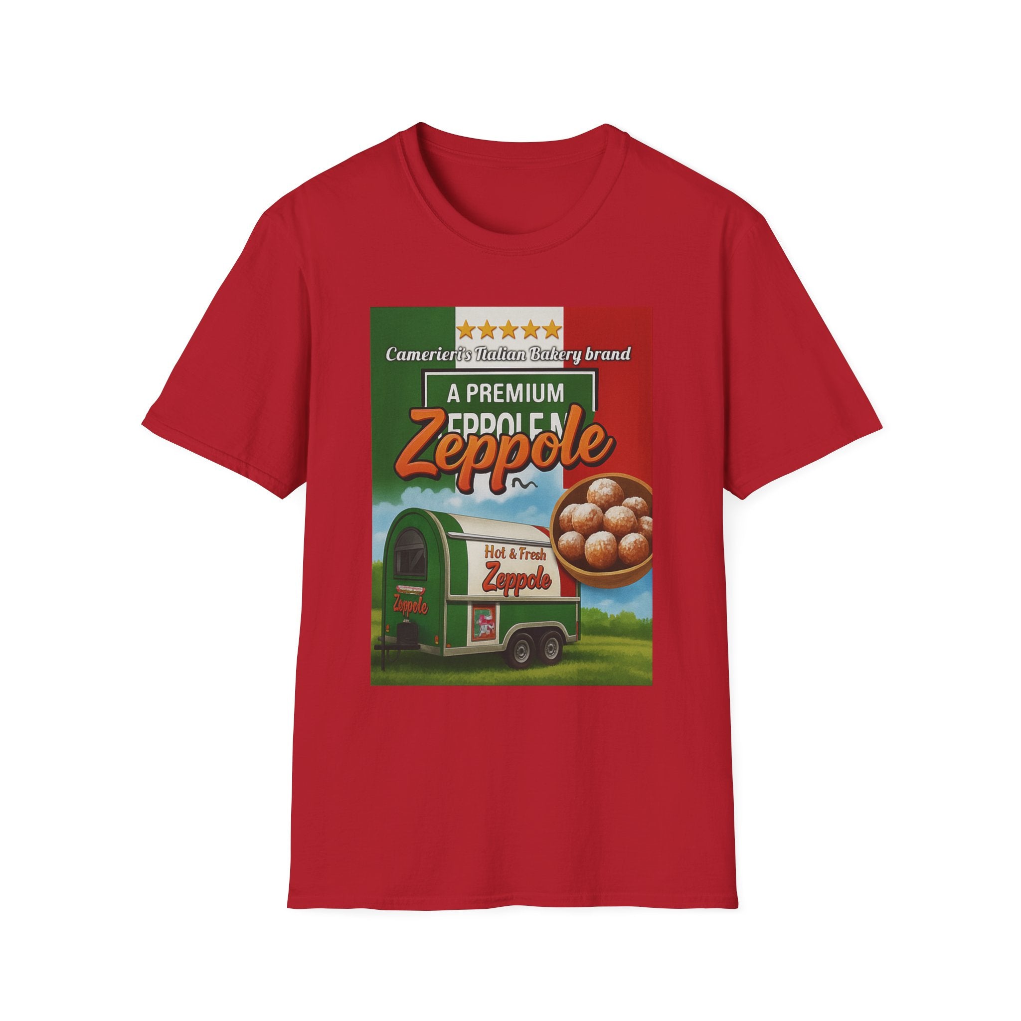 Zeppole Trailer T-Shirt Camerieri's Zeppole Mix