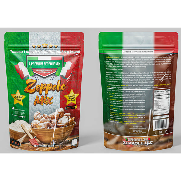 Three Bags Camerieri's Zeppole Mix 17% Discount PLUS $3 off shipping